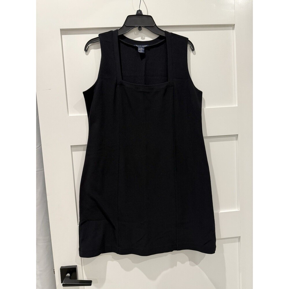 Boston Proper Black Dress Size PL Sleeveless Lightweight Beach Casual Travel